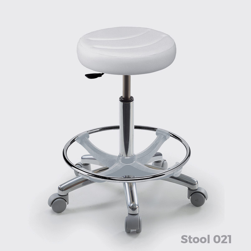 Высокий стул косметолога и визажиста без спинки 021 - 1
